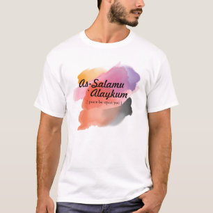 Camiseta Assalamu 'alaikum - Arte de caligrafía árabe