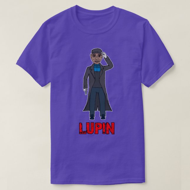 Camiseta Assane Diop Lupin (Diseño del anverso)
