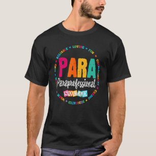 Camiseta Assis de educador de docentes para profesionales d