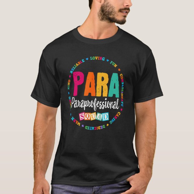 Camiseta Assis de educador de docentes para profesionales d (Anverso)