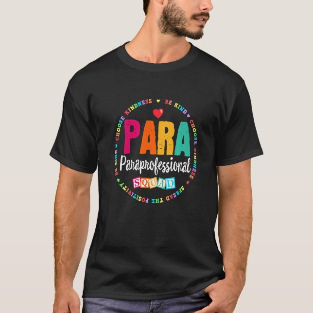 Camiseta Assis de educador de docentes para profesionales d (Anverso)