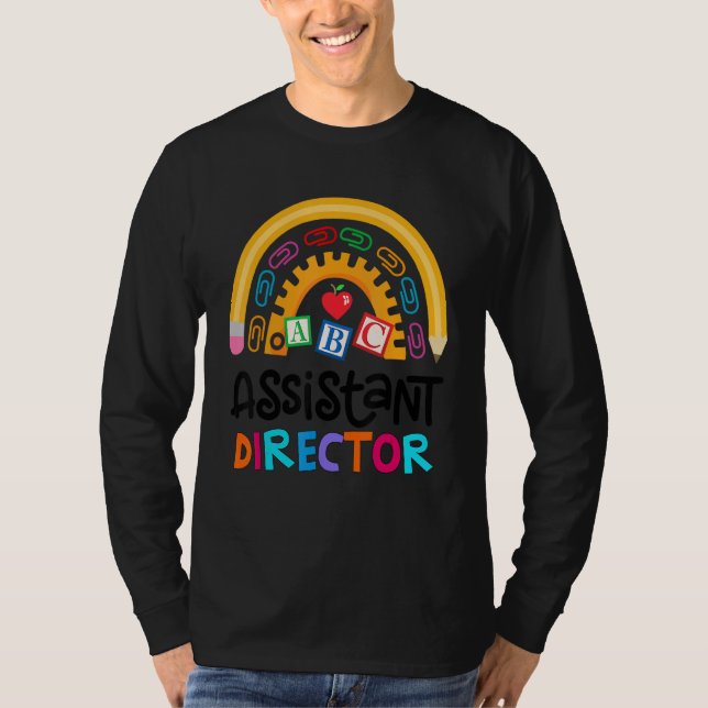 Camiseta Assistant Director Appreciation Week Theater Nursi (Anverso)