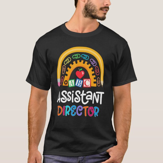 Camiseta Assistant Director Appreciation Week Theater Nursi (Anverso)