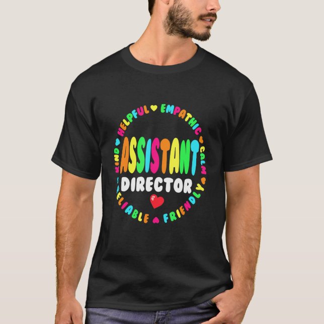 Camiseta Assistant Director Appreciation Week Theater Nursi (Anverso)