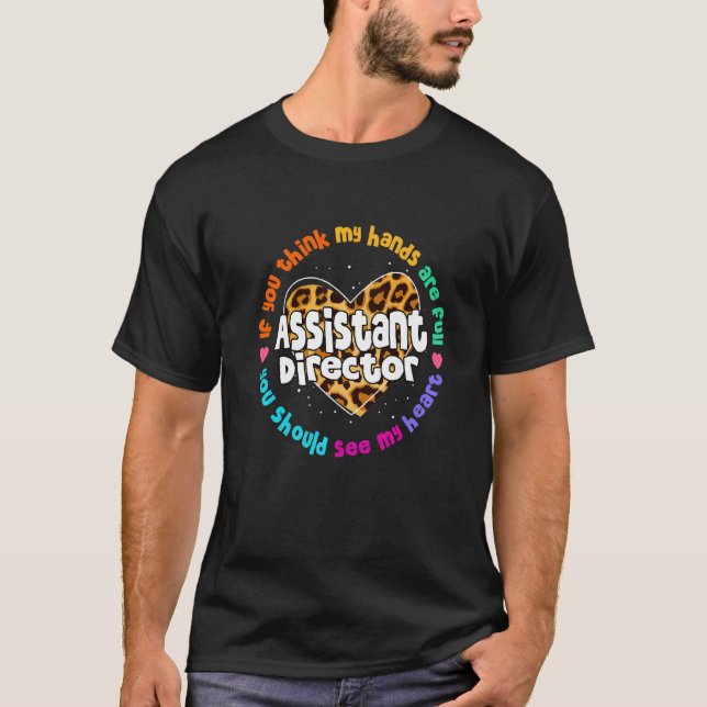 Camiseta Assistant Director Appreciation Week Theater Nursi (Anverso)