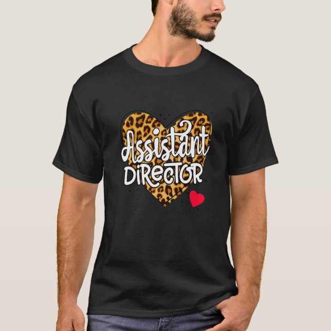 Camiseta Assistant Director Appreciation Week Theater Valen (Anverso)