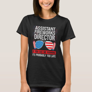 Camiseta Assistant Fireworks Director Me Running Assistant 