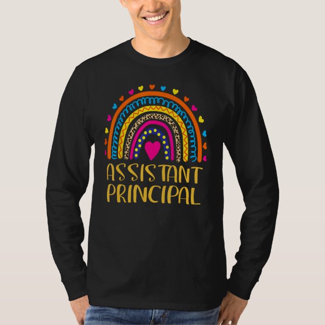 Camiseta Assistant Principal Last Day Of School Teacher App (Anverso)
