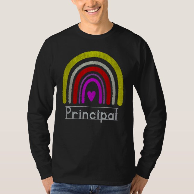 Camiseta Assistant Principal Rainbow Future Principal  Teac (Anverso)