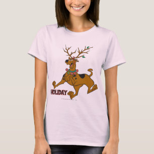 Camiseta Astas del día de fiesta del navidad de Scooby-Doo