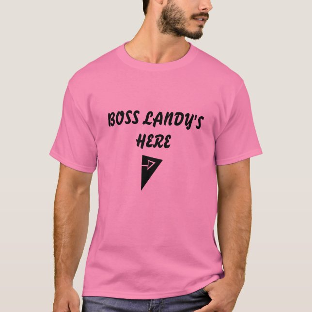 Camiseta astb, BOSS LANDY AQUÍ (Anverso)