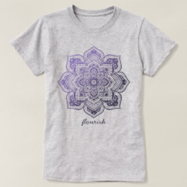 Camiseta Aster Mandala Personalized T-Shirt