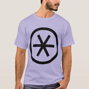 Camiseta Asterisco rodeado