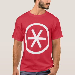 Camiseta Asterisco rodeado