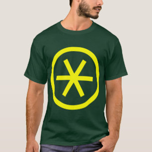 Camiseta Asterisco rodeado