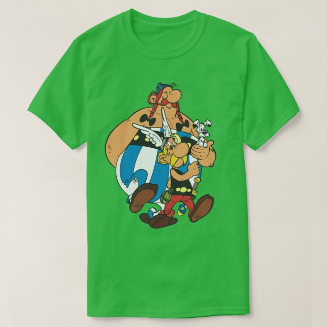 Camiseta asterix (Diseño del anverso)