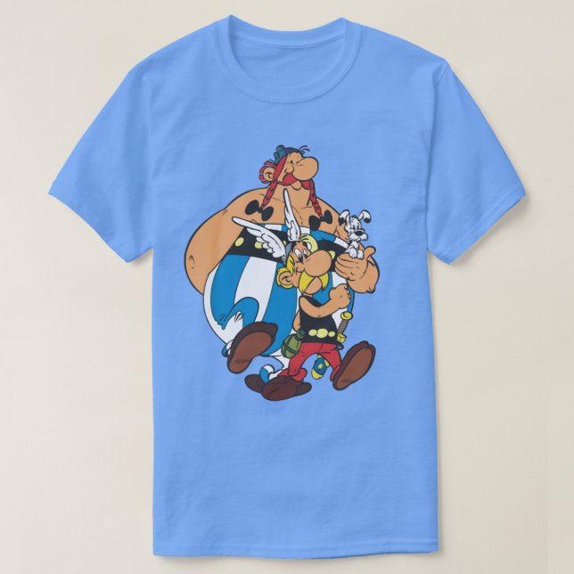 Camiseta asterix (Diseño del anverso)
