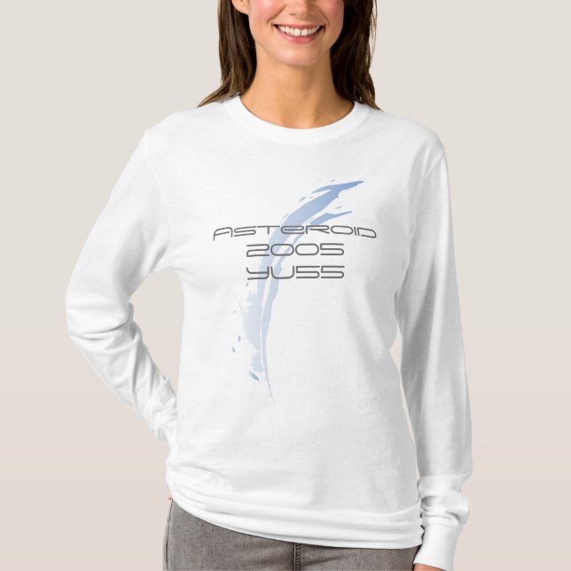 Camiseta Asteroide 2005 YU55 Cercano a la Tierra (Anverso)