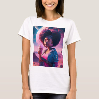 Camiseta Asteroides y helados