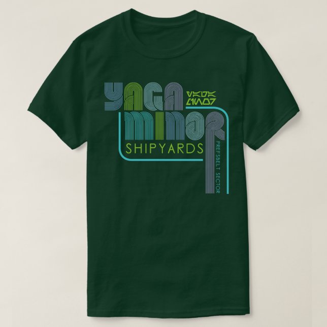 Camiseta Astilleros menores de Yaga (Diseño del anverso)