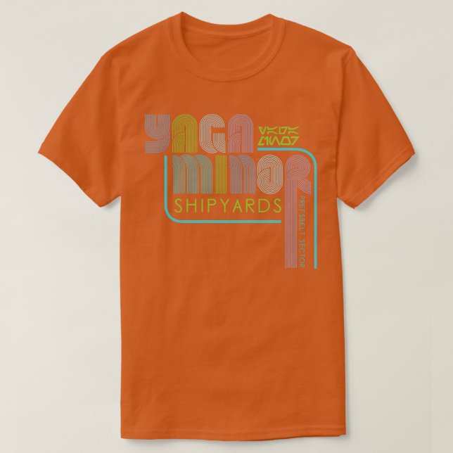 Camiseta Astilleros menores de Yaga (Diseño del anverso)