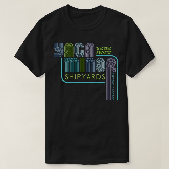 Camiseta Astilleros menores de Yaga (Diseño del anverso)