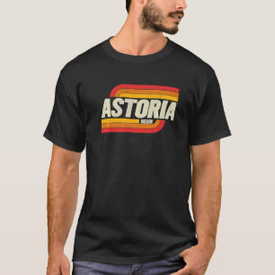 Camiseta Astoria Oregon O City Vintage