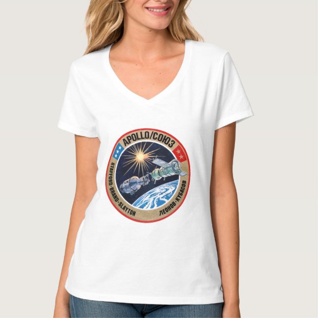 Camiseta ASTP (Parche de Misión) (Anverso)