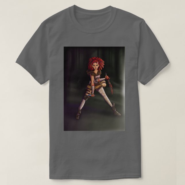 Camiseta Astrid The Demon Rogue (Diseño del anverso)