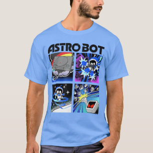 Camiseta Astro Bot Rescue Mission Space Warrior Videojuego 