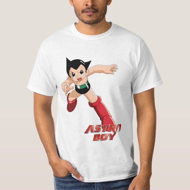 Camiseta Astro Boy, conocido en Japón por su nombre origina (Anverso)