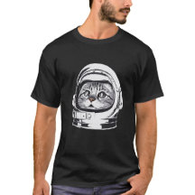 Camiseta Astro Cat Unisex | Espacio Age Cat Tee