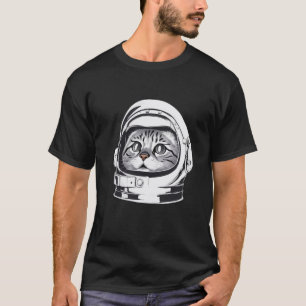 Camiseta Astro Cat Unisex   Espacio Age Cat Tee