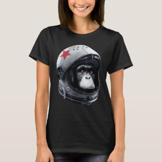 Camiseta Astro Chimp Astronaut Espacio Galaxia Casco Mono C