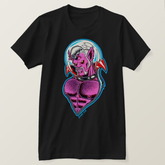 Camiseta Astro-Creeps™: Brutus Bloodley™ (Anverso del diseño)