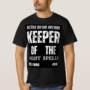 Camiseta Astro Meow Arcana Guardián de los hechizos de la n