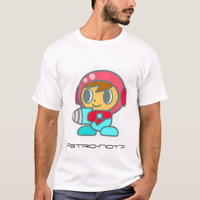 Camiseta ¿astro-not? (Anverso)
