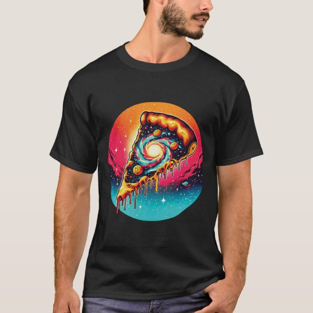 Camiseta Astro Pizza Slice (Anverso)