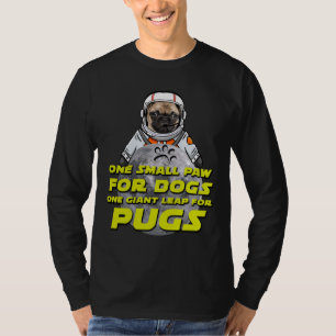 Camiseta Astro Pug - Astronauta espacial Pug - Gracioso reg