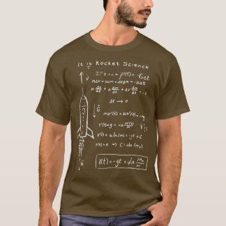 Camiseta Astrofísica Rocket Aerospace Science Art