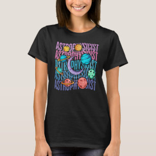 Camiseta Astrofísico Repetir ciencia espacial astrofísica A