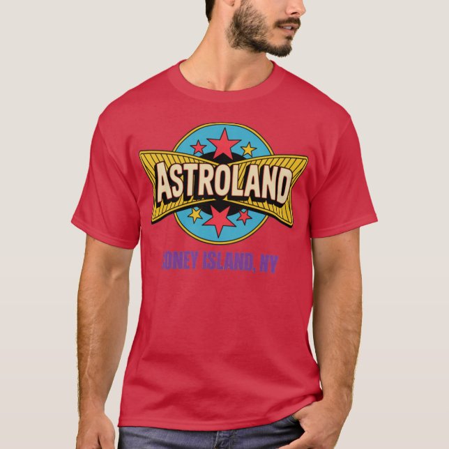 Camiseta Astroland - Isla Coney, NY (Anverso)