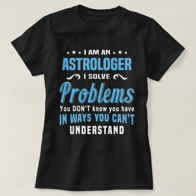 Camiseta Astrologer (Diseño del anverso)