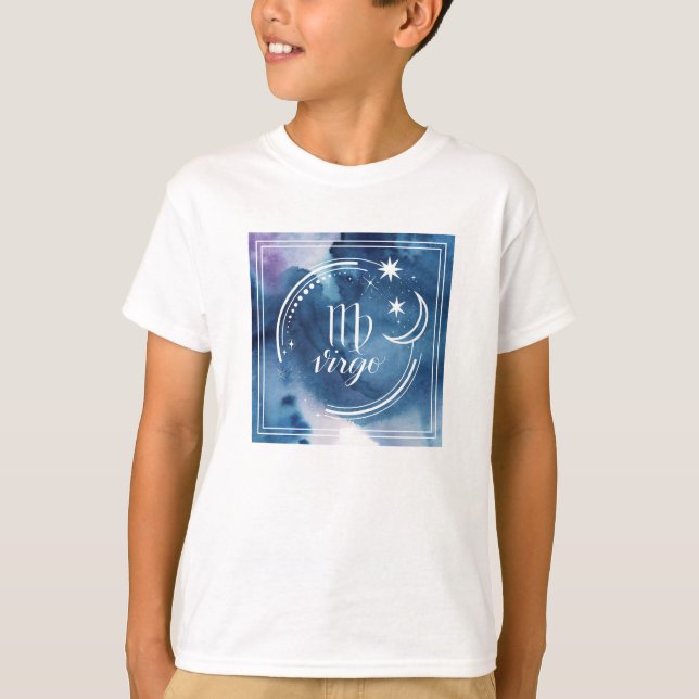 Camiseta Astrología acuarela - Virgo (Anverso)