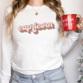 Camiseta Astrología de Capricornio Regalo de cumpleaños Rót