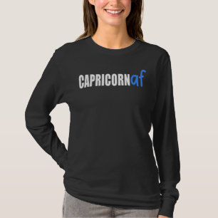 Camiseta Astrología de cumpleaños de Capricornio Af Zodiac