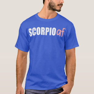 Camiseta Astrología de cumpleaños Zodiac divertida en Scorp