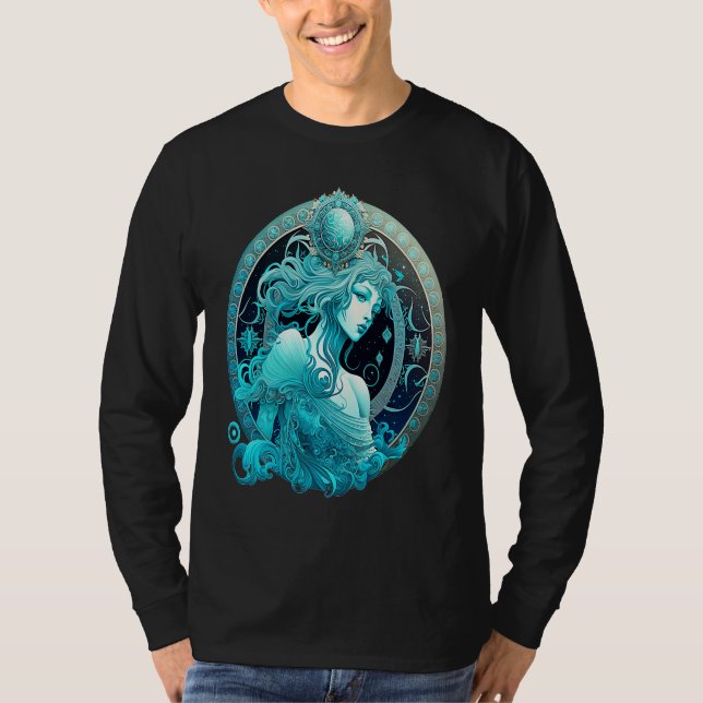 Camiseta Astrología de Guay Enero Aquarius Birthda (Anverso)