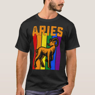Camiseta Astrología de la cosecha del Rótulo zodiaco LGBTQ 