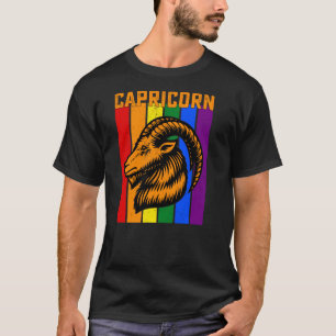Camiseta Astrología de la cosecha del Rótulo zodiaco LGBTQ 